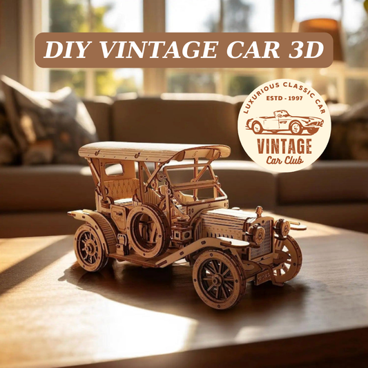 Déwoolika® Vintage Car Model