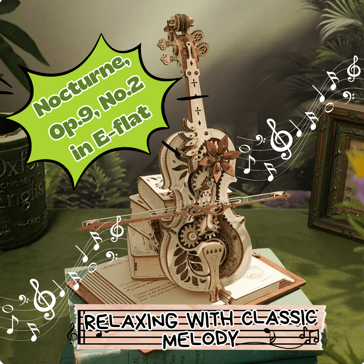 Déwoolika® 3D Magic Cello - Déwoolika