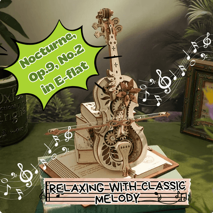 Déwoolika® 3D Magic Cello - Déwoolika